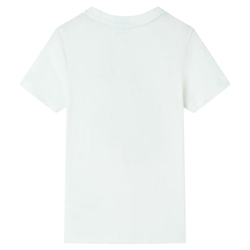 Load image into Gallery viewer, Vidaxl kindershirt met korte mouwen 116 ecru