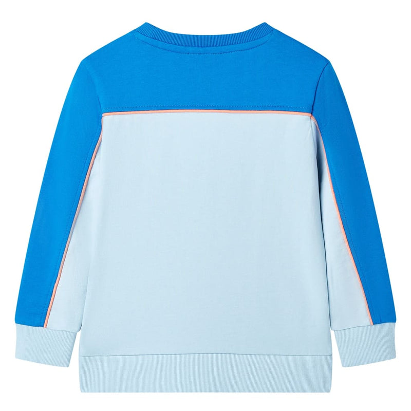 Load image into Gallery viewer, VidaXL Kindertrui 92 felblauw en lichtblauw