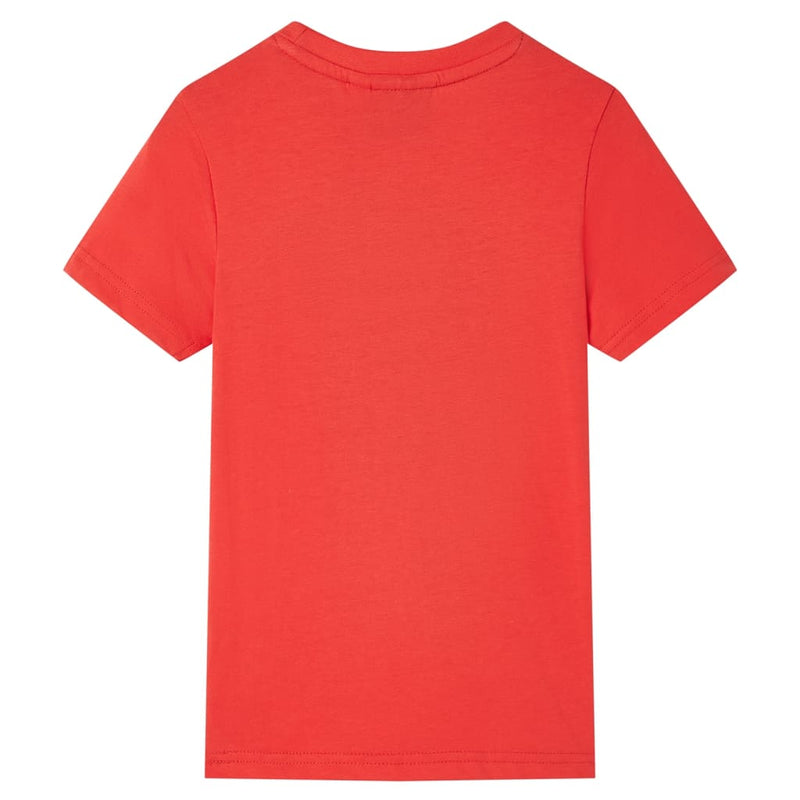 Load image into Gallery viewer, VidaXL Kindershirt met korte mouwen 92 rood