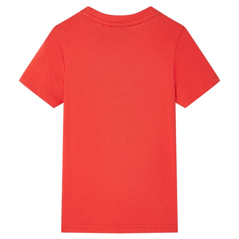 ギャラリービューアに画像をロードする, Vidaxl kindershirt met korte mouwen 140 rood