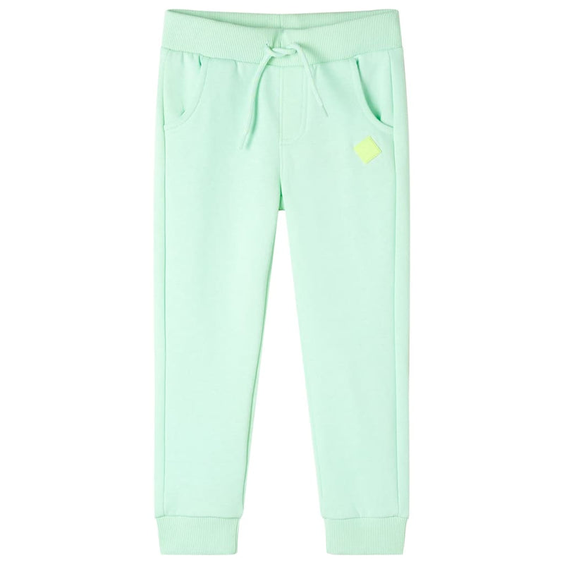 Load image into Gallery viewer, Vidaxl kinderjoggingbroek 128 felgroen