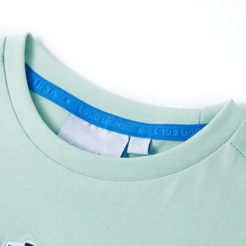 Load image into Gallery viewer, Vidaxl kindershirt 140 lichtmint