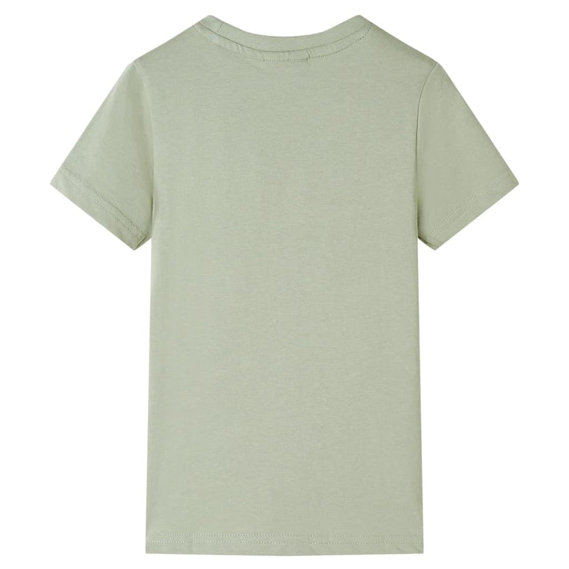 ギャラリービューアに画像をロードする, Vidaxl kindershirt met korte mouwen 116 lichtkakikleurig