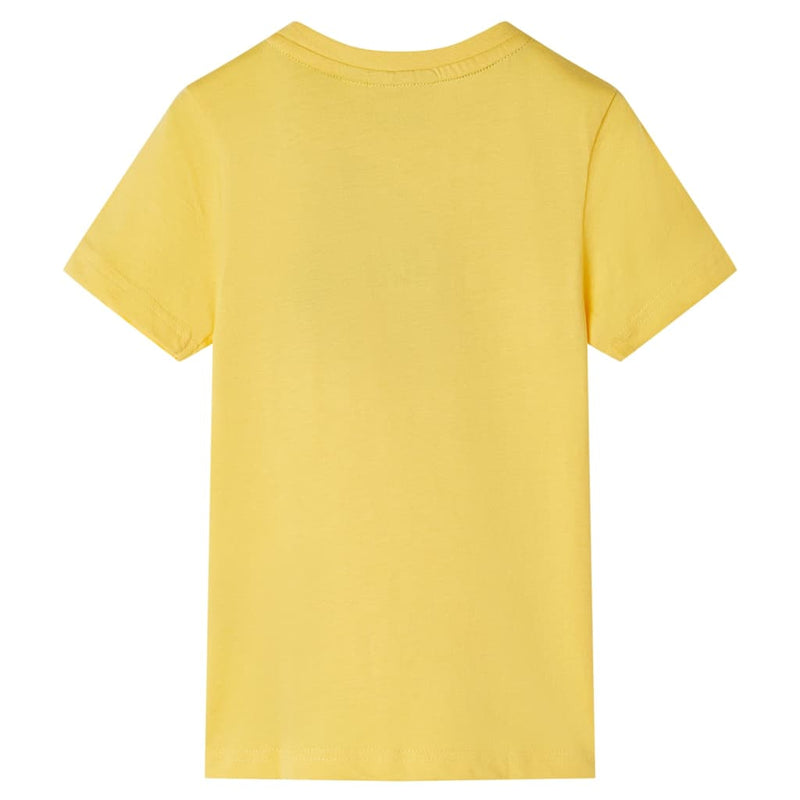 Chargez l'image dans la visionneuse de la galerie, Vidaxl kindershirt met korte mouwen 140 lichtokerkleurig