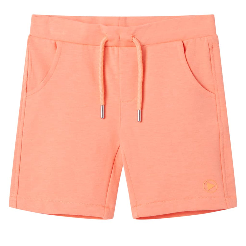 Load image into Gallery viewer, VidaXL Kindershorts met trekkoord 128 neonoranje