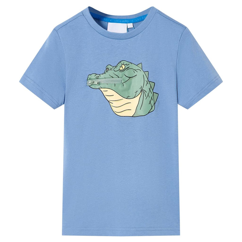 Load image into Gallery viewer, VidaXL Kindershirt 92 middenblauw