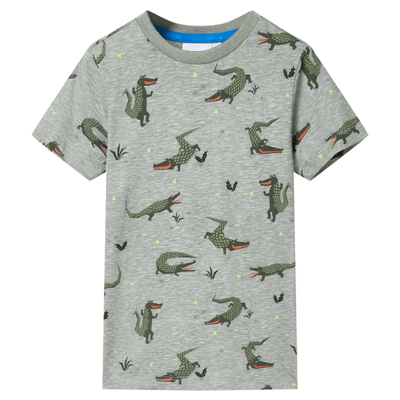 ギャラリービューアに画像をロードする, Vidaxl kindershirt 116 gemêleerd lichtkaki