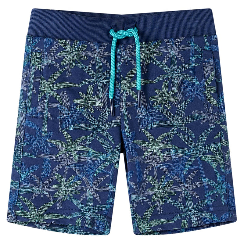 Load image into Gallery viewer, VidaXL Kindershorts met trekkoord 92 marineblauw