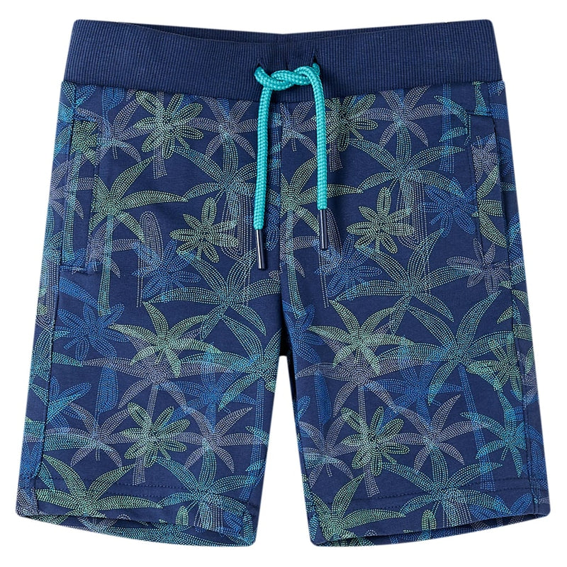Load image into Gallery viewer, Vidaxl kindershorts met trekkoord 128 marineblauw