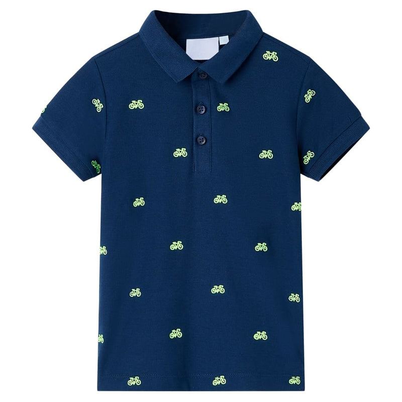 Load image into Gallery viewer, Vidaxl kinderpoloshirt 104 marineblauw