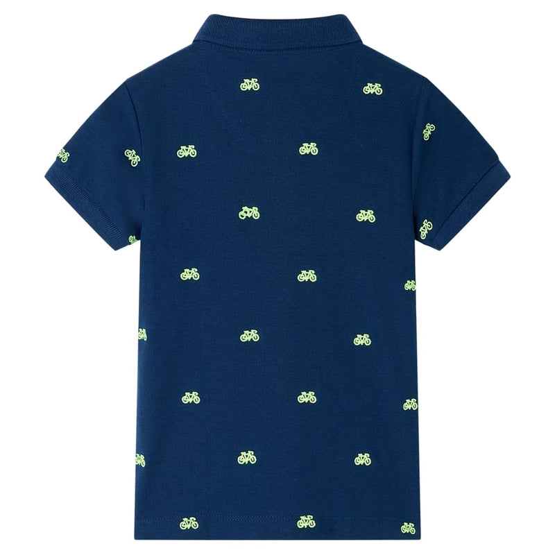 Load image into Gallery viewer, Vidaxl kinderpoloshirt 140 marineblauw