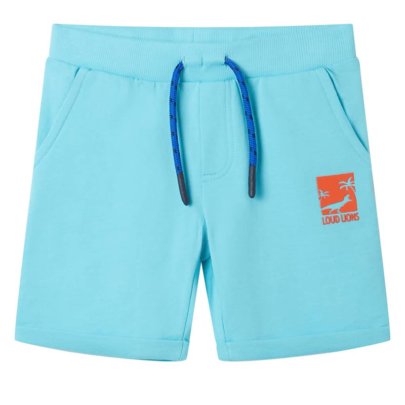 Load image into Gallery viewer, VidaXL Kindershorts met trekkoord 92 zeeblauw