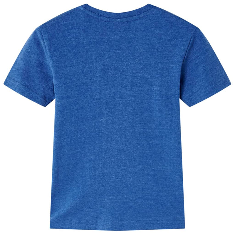 Load image into Gallery viewer, Vidaxl kindershirt 116 gemêleerd donkerblauw