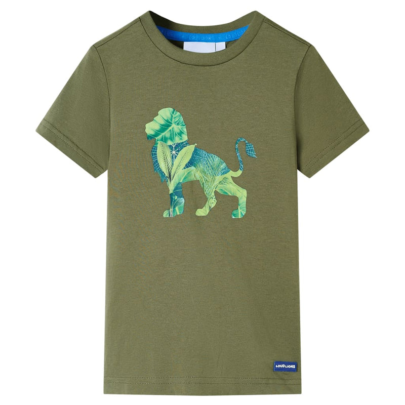 Load image into Gallery viewer, VidaXL Kindershirt 128 kakikleurig