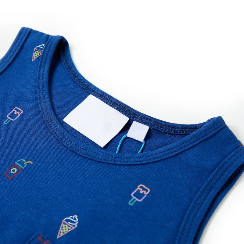Load image into Gallery viewer, VidaXL Kindertopje 116 donkerblauw