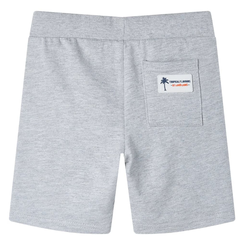 Load image into Gallery viewer, VidaXL Kindershorts met trekkoord 92 grijs