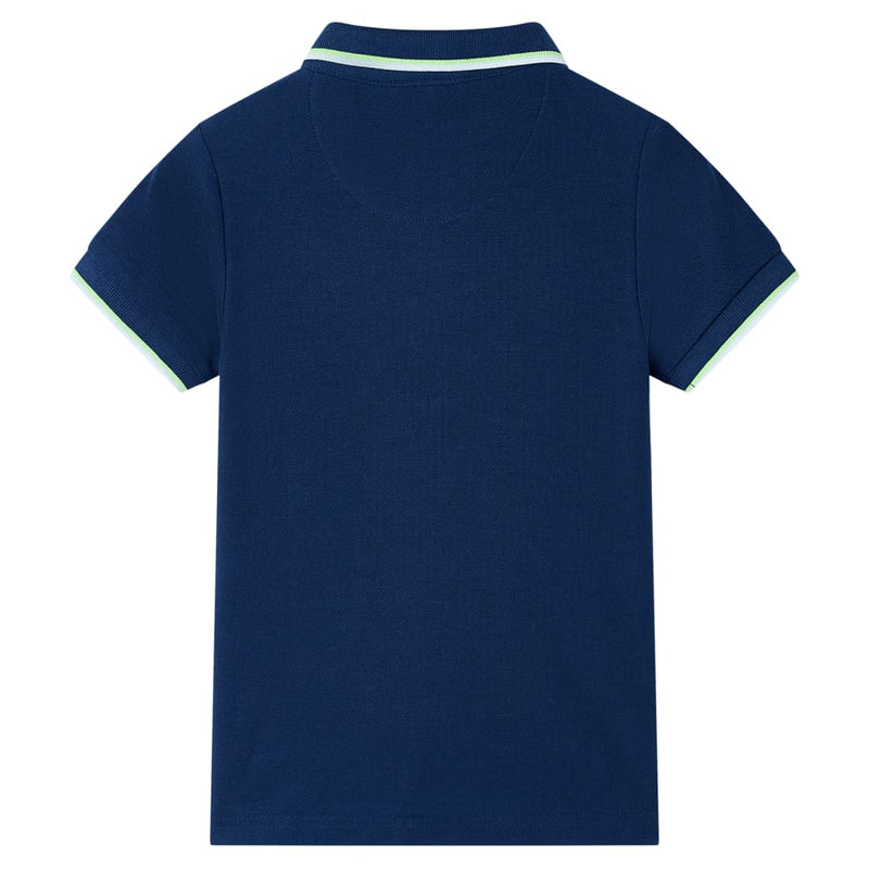 Load image into Gallery viewer, Vidaxl kinderpoloshirt 140 marineblauw