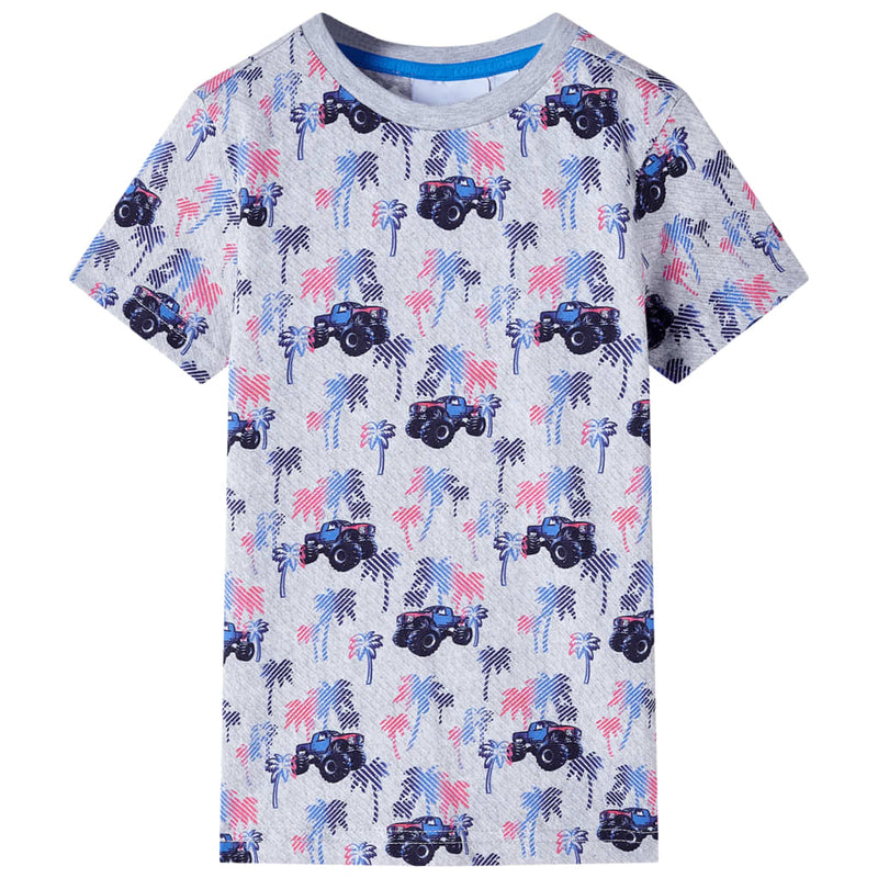 Load image into Gallery viewer, VidaXL Kindershirt 92 gemêleerd grijs