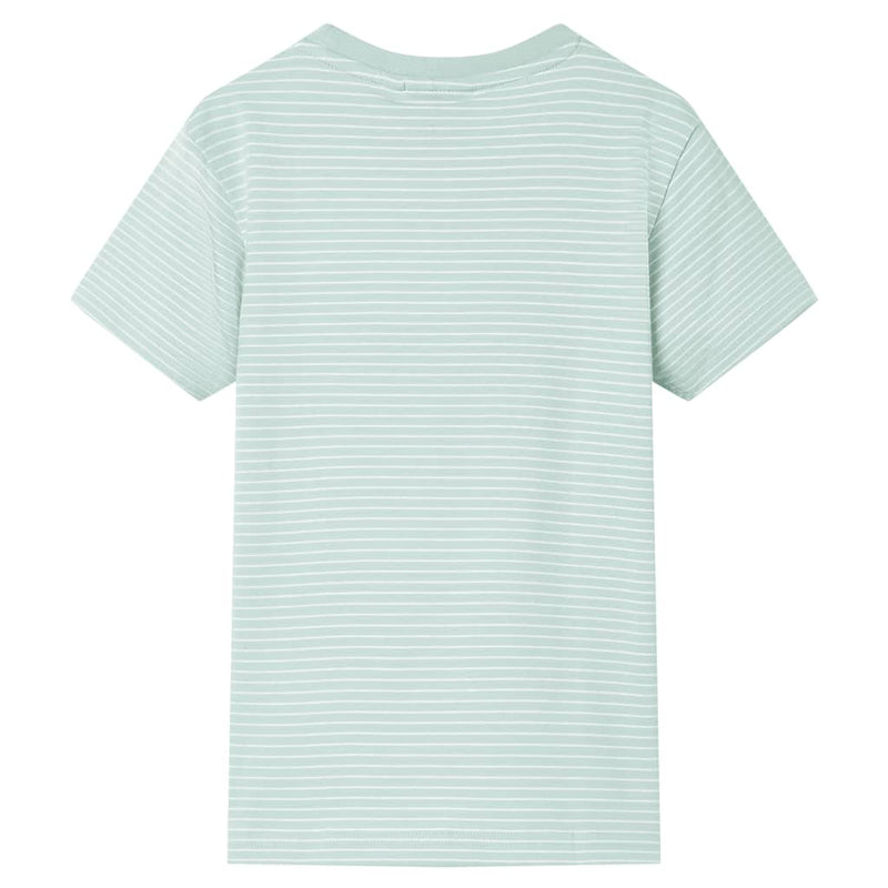 Load image into Gallery viewer, Vidaxl kindershirt met strepen 104 lichtmint