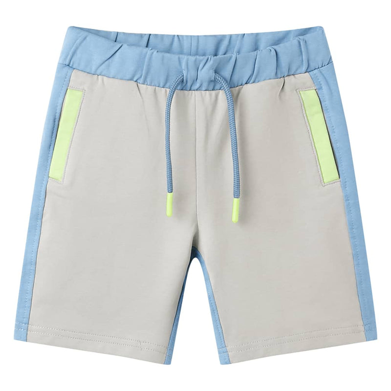 Load image into Gallery viewer, VidaXL Kindershort met trekkoord 116 blauw