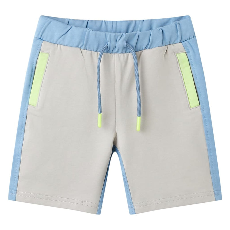 Chargez l'image dans la visionneuse de la galerie, Vidaxl kindershort met trekkoord 128 blauw