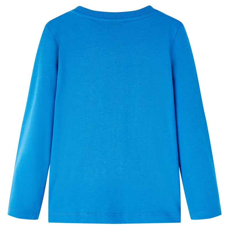 Load image into Gallery viewer, Vidaxl kindershirt met lange mouwen 140 kobaltblauw