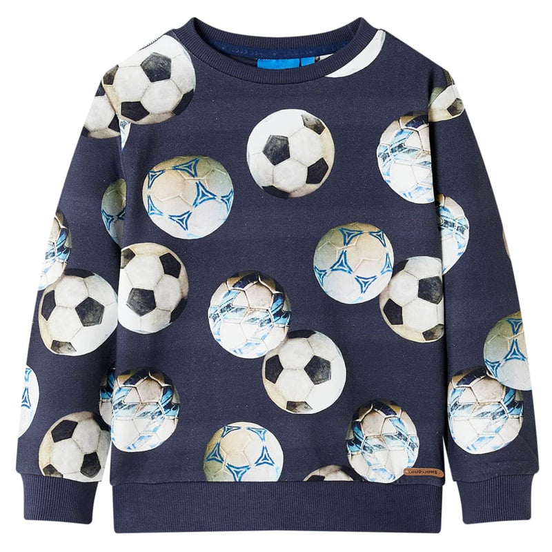 Load image into Gallery viewer, Vidaxl kindertrui 128 marineblauw