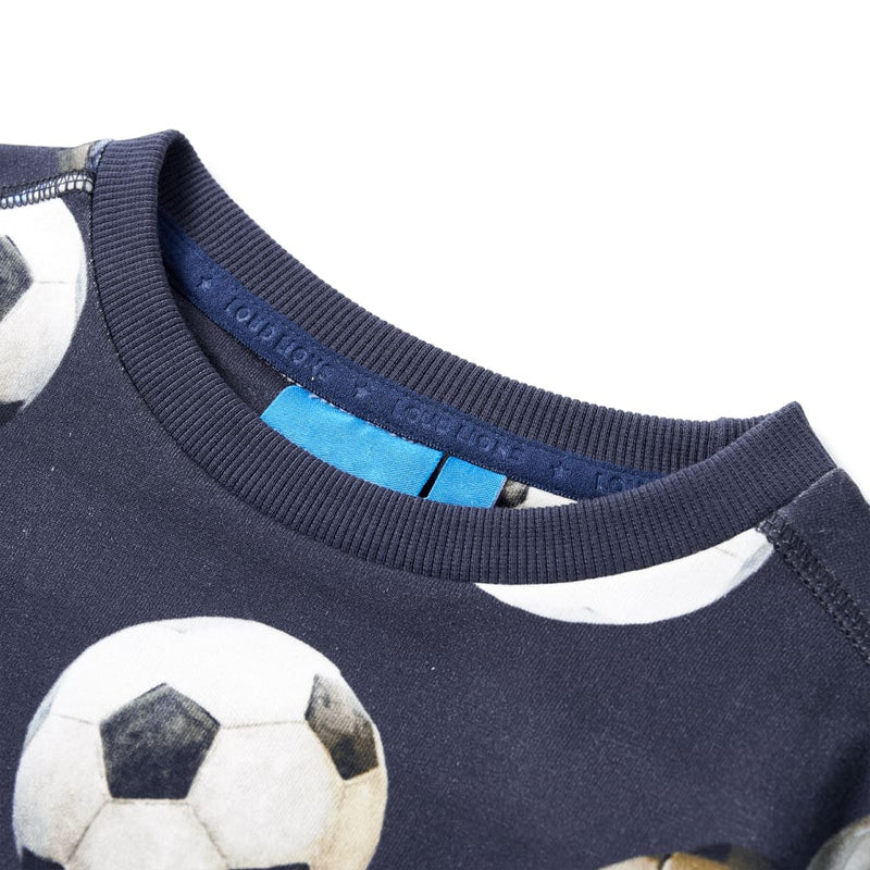 Load image into Gallery viewer, VidaXL Kindertrui 140 marineblauw