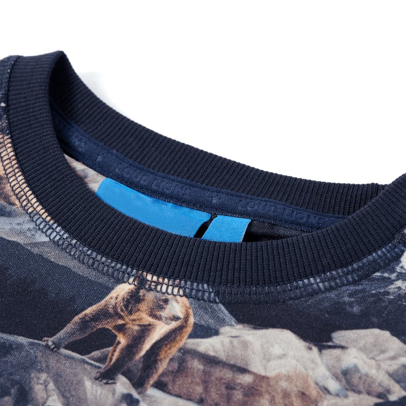 Load image into Gallery viewer, VidaXL Kindertrui 104 marineblauw