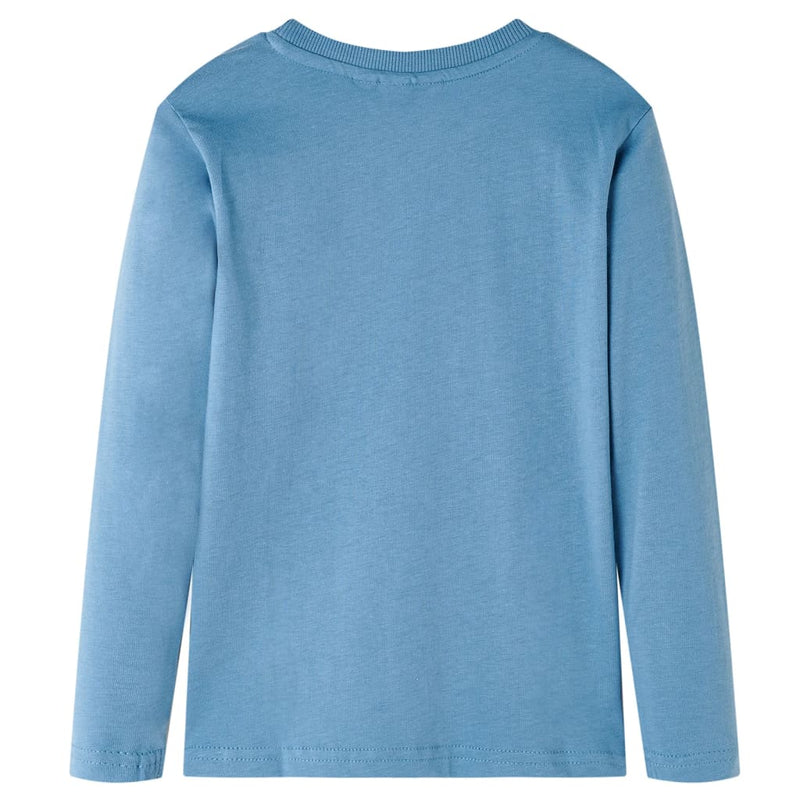ギャラリービューアに画像をロードする, Vidaxl kindershirt met lange mouwen 104 medium blauw