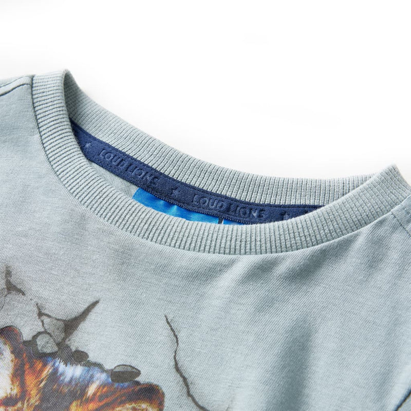 Load image into Gallery viewer, VidaXL Kindershirt met lange mouwen 116 lichtblauw