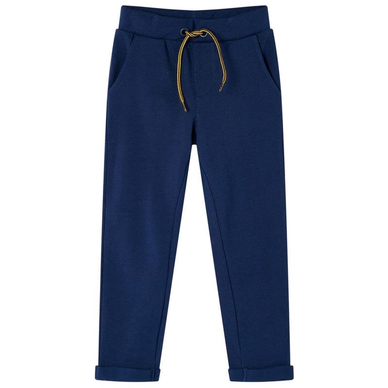 Load image into Gallery viewer, Vidaxl kinderbroek met trekkoord 128 marineblauw