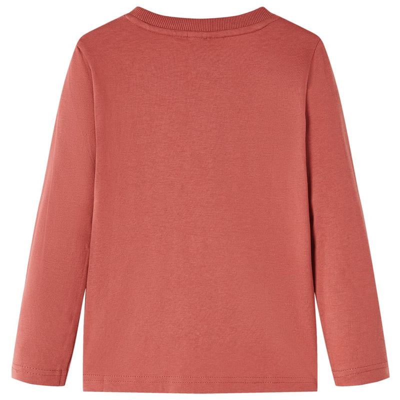 Load image into Gallery viewer, VidaXL Kindershirt met lange mouwen 104 hennakleurig