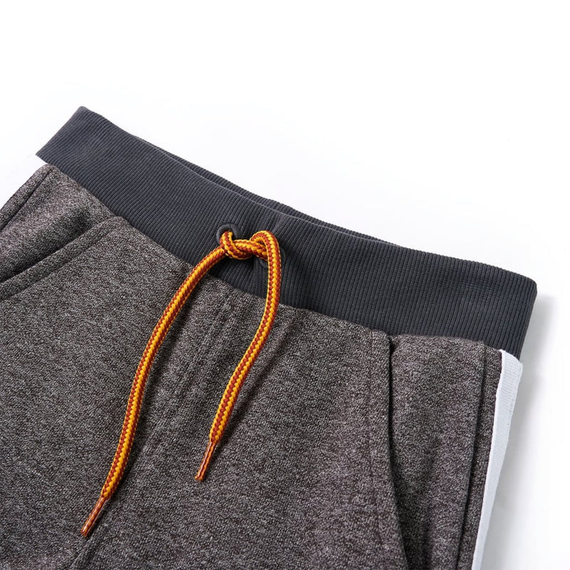 Load image into Gallery viewer, Vidaxl kinderjoggingbroek 104 gemêleerd donkergrijs
