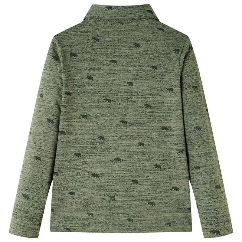 Load image into Gallery viewer, Vidaxl kindershirt 140 gemêleerd kakikleurig