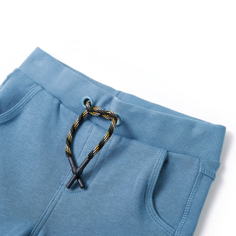 Afbeelding laden in galerijviewer, Vidaxl kinderjoggingbroek 140 blauw