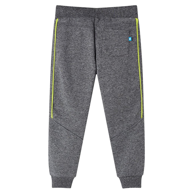 Load image into Gallery viewer, VidaXL Kinderjoggingbroek 92 gemêleerd grijs