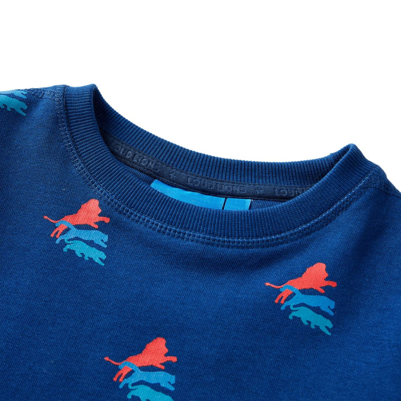 Load image into Gallery viewer, VidaXL Kindertrui 92 donkerblauw