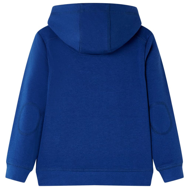 Load image into Gallery viewer, VidaXL Kindertrui met capuchon 140 donkerblauw