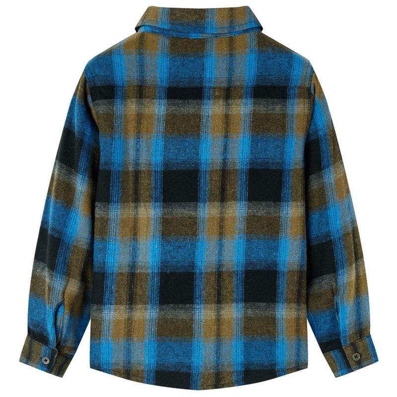 Load image into Gallery viewer, VidaXL Kinderoverhemd met omgeslagen kraag 128