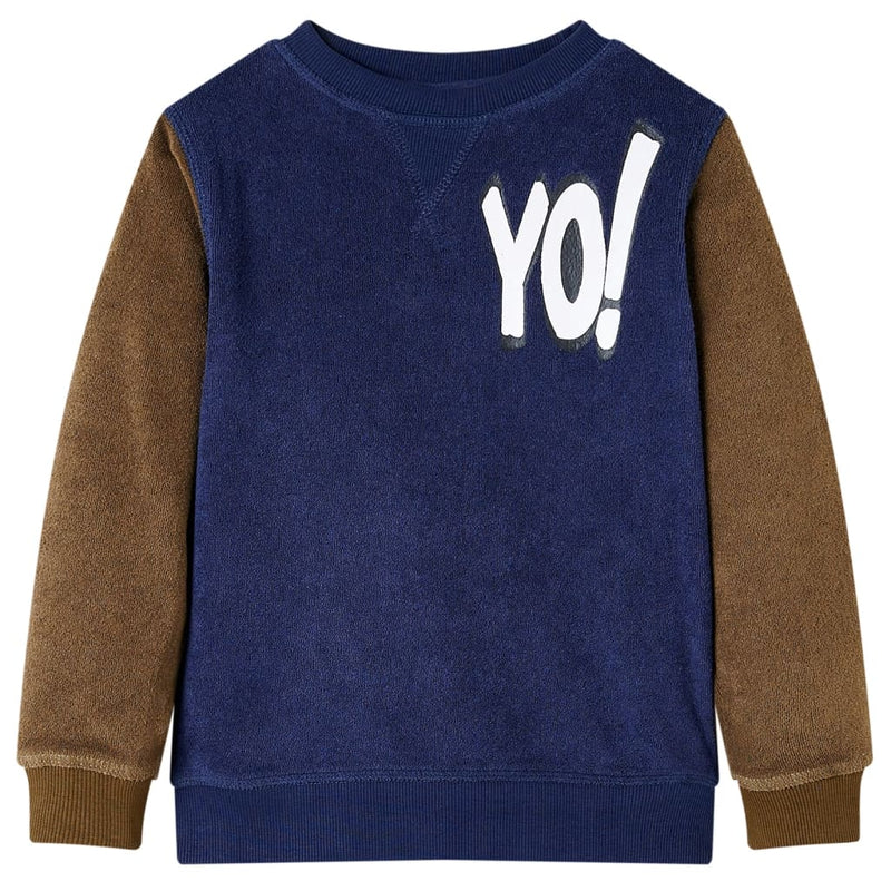 Load image into Gallery viewer, Vidaxl kindertrui 92 donkermarineblauw