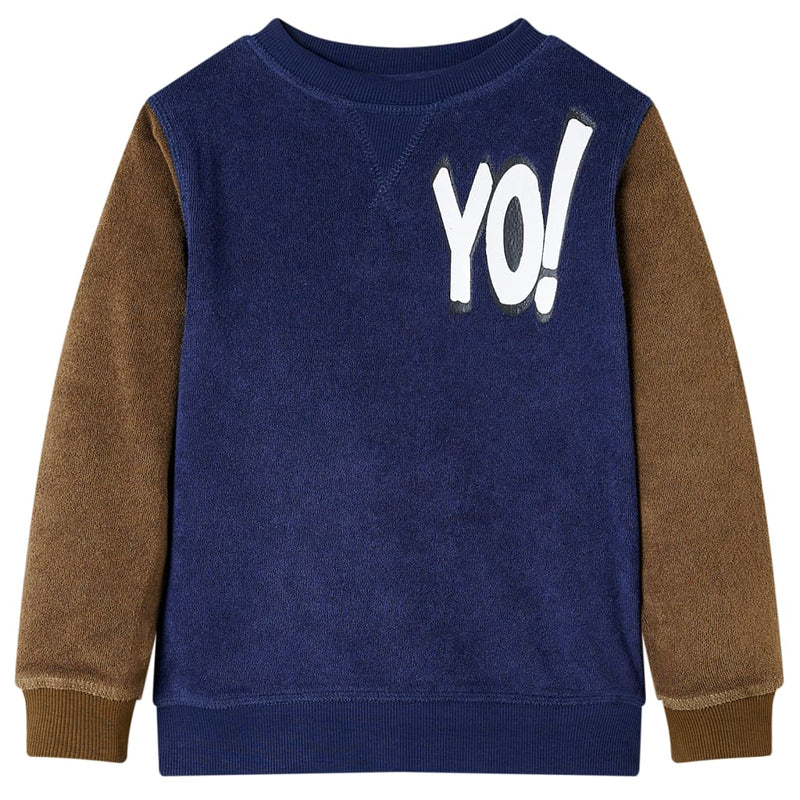 Load image into Gallery viewer, Vidaxl kindertrui 104 donkermarineblauw