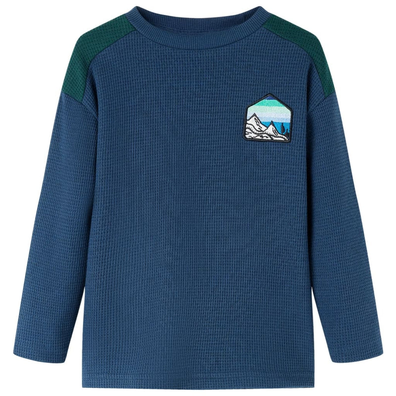 Load image into Gallery viewer, Vidaxl kindertrui 104 marineblauw