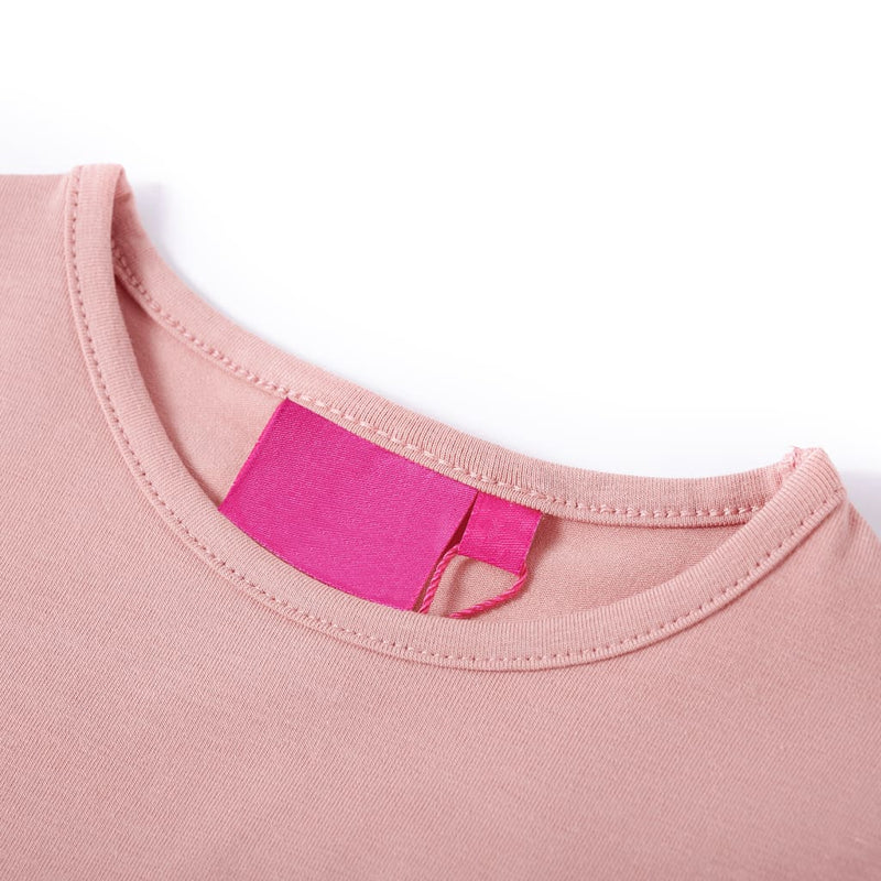 Load image into Gallery viewer, Vidaxl kindershirt met lange mouwen 104 lichtroze