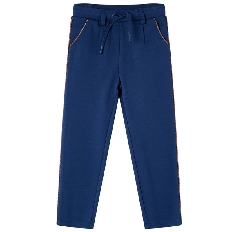 Load image into Gallery viewer, Vidaxl kinderbroek met trekkoord 116 marineblauw