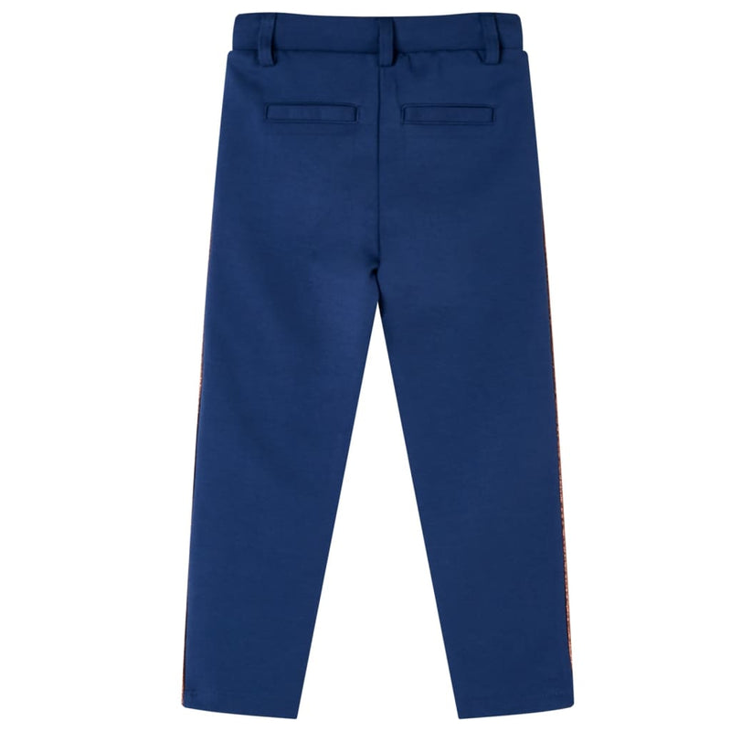 Load image into Gallery viewer, Vidaxl kinderbroek met trekkoord 128 marineblauw