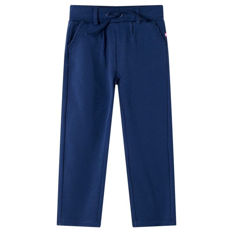Load image into Gallery viewer, Vidaxl kinderbroek met trekkoord 140 marineblauw