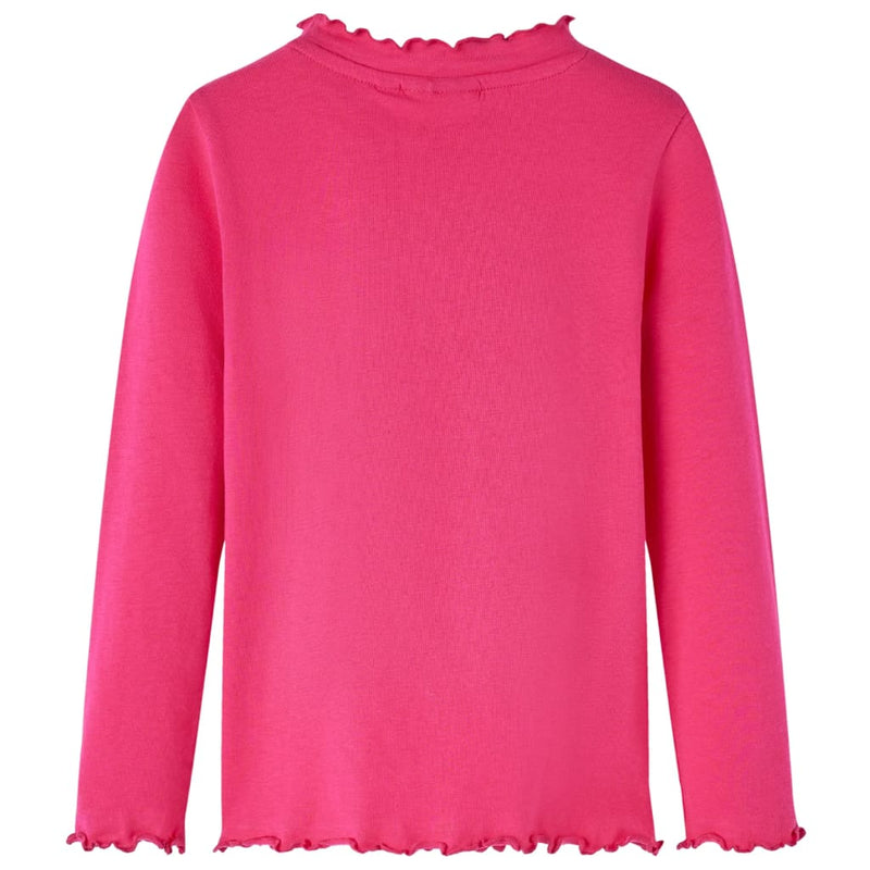 Load image into Gallery viewer, Vidaxl kindershirt met lange mouwen 104 felroze