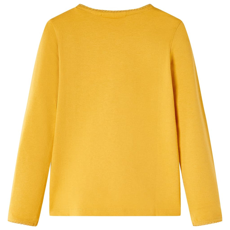 ギャラリービューアに画像をロードする, Vidaxl kindershirt met lange mouwen 116 donkerokerkleurig