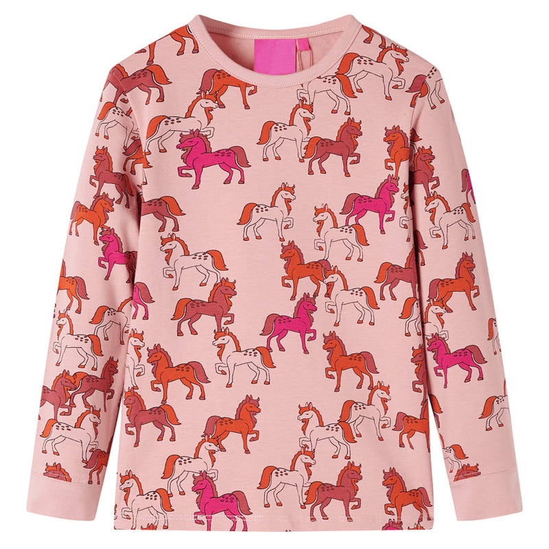 Load image into Gallery viewer, VidaXL Kinderpyjama met lange mouwen 128 lichtroze